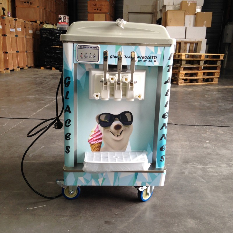Machine à glace italienne de comptoir - 3300 watts - Bilecan