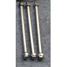 Tige inox (la pièce avec 2 écrous) -